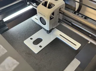 Trailer license plate holder