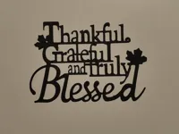 Plaque murale message de gratitude — photo 2