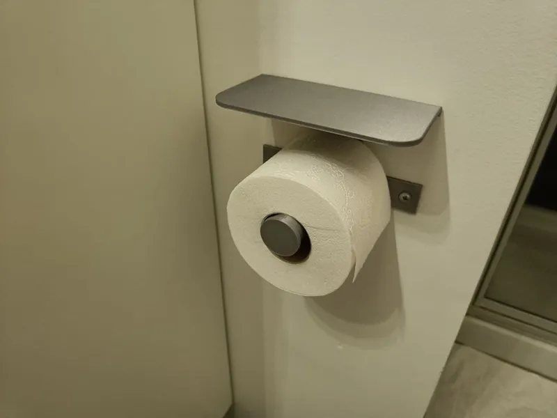 Toilet holder to replace IKEA Grundal