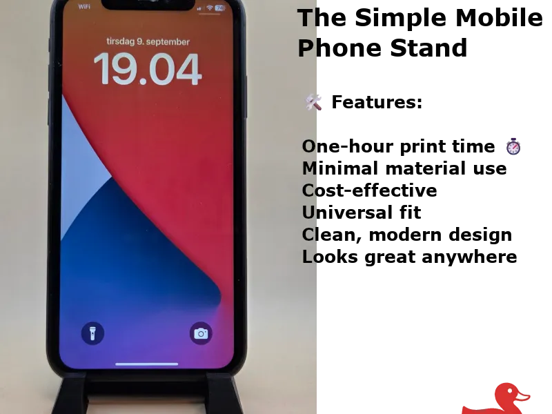 Simpel One Hour Mobile Phone Stand