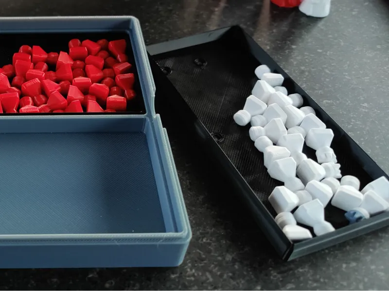 Removable Tray for Hnefatafl Travel Game (SPIRAL)