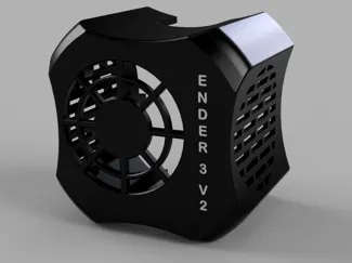 Ender 3 v2 hotend cover