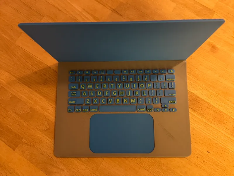 Realistic Laptop