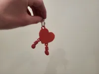 Porte-clés articulé coeur — photo 3