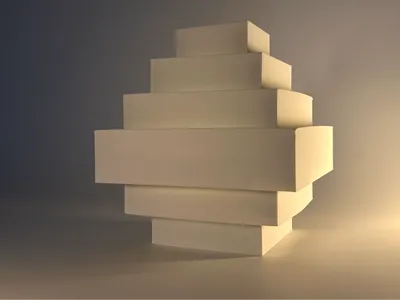 Square-multilayer_lampshade