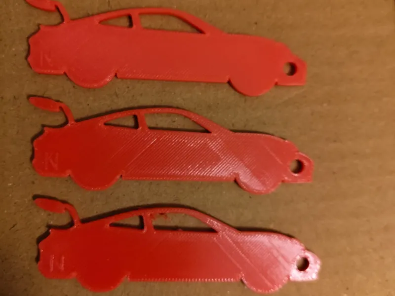 Porshe 911 GT3 RS Keychain