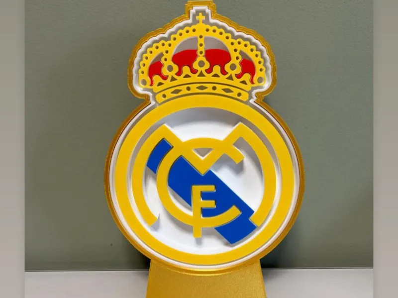 Lampara escudo Real Madrid