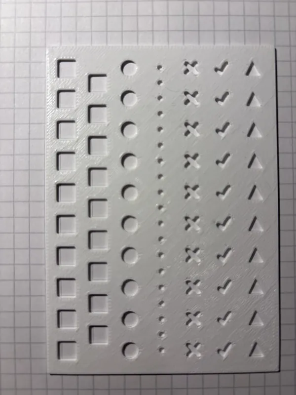 Perfectly fit To-do bullet journal stencil
