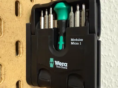 Wera Micro to IKEA Skadis