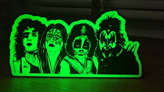 Kiss Band Lightbox