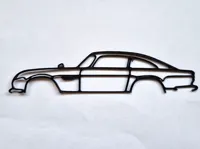 Silhouette murale Aston Martin DB6 — photo 2