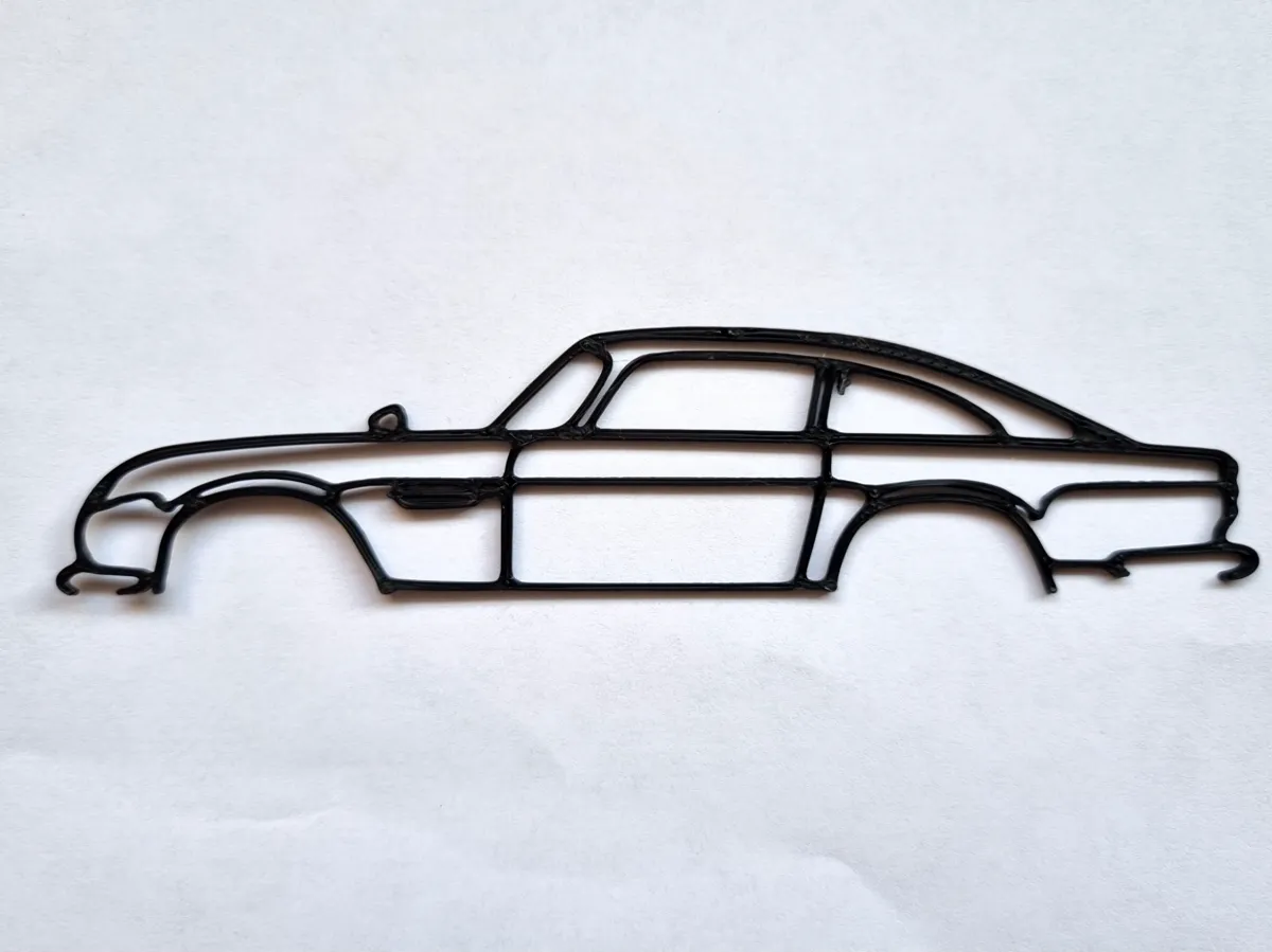 Silhouette murale Aston Martin DB6
