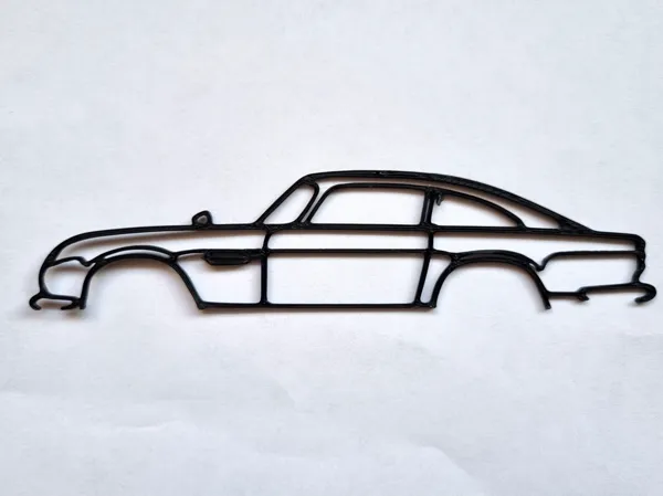 Silhouette murale Aston Martin DB6