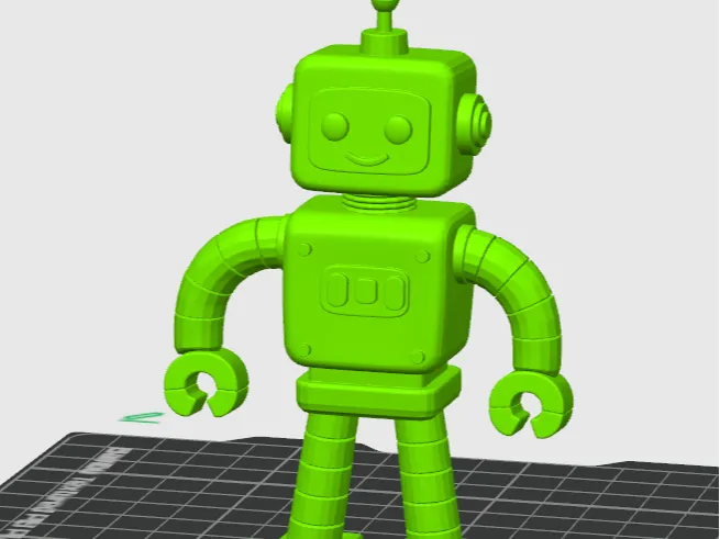 3D打印机器人Robot模型