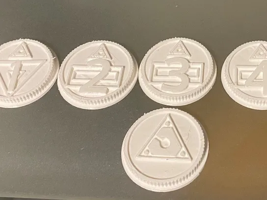 Power Rangers Turbo Legacy Coins Set 