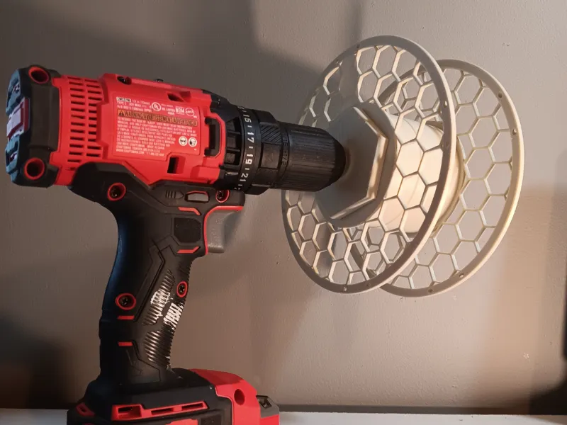 Drill Filament Respooler | Fix Dropped Rolls Fast