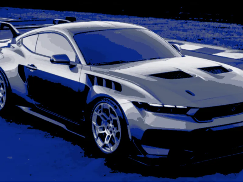 Ford Mustang GTD Hueforge 