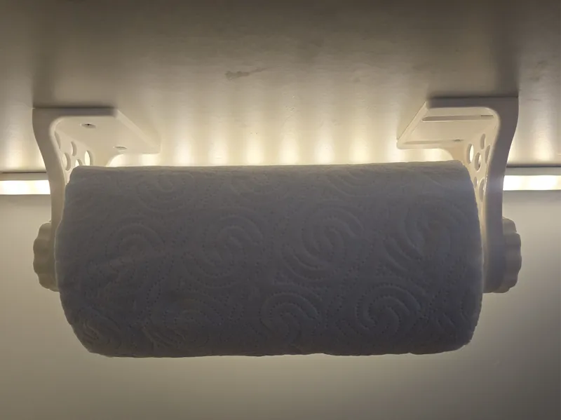 Kitchen paper towel holder