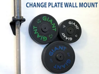 Wall Mounted Change Plate Mount– 1.25 / 2.5 / 5 lb