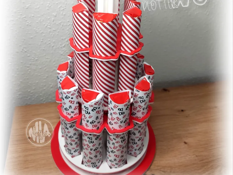 Maxi-Torte für Schokoriegel