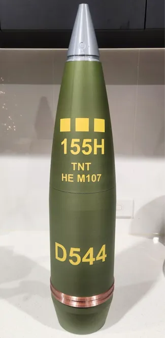 M107 155mm Artillery shell