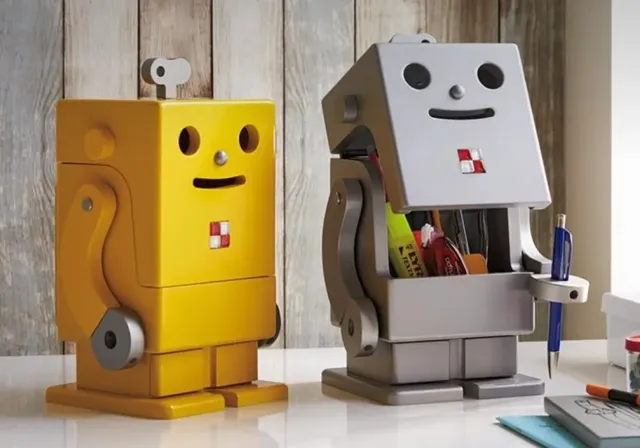 Robot Desk Organizer