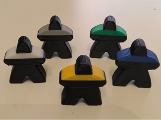 Star Trek Meeples for board game counters