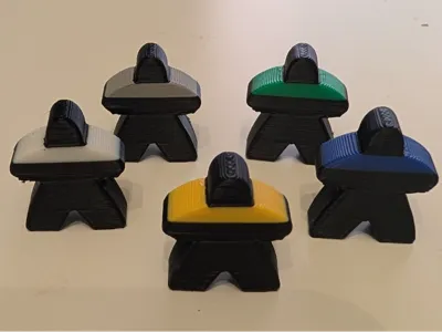 Star Trek Meeples for board game counters