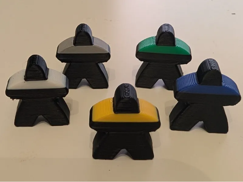 Star Trek Meeples for board game counters