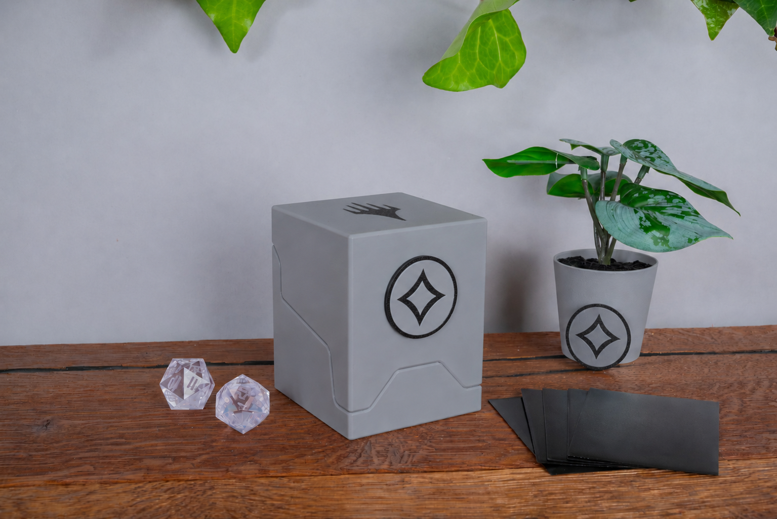 Miniatura 3 do modelo 3D MTG Deck Box 100 Cards With Mana Magnetic Tokens