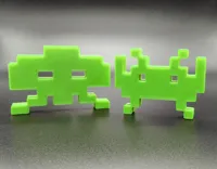 Figurines Space Invaders - 2 aliens — photo 1