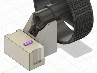 Scroll Wheel holder 