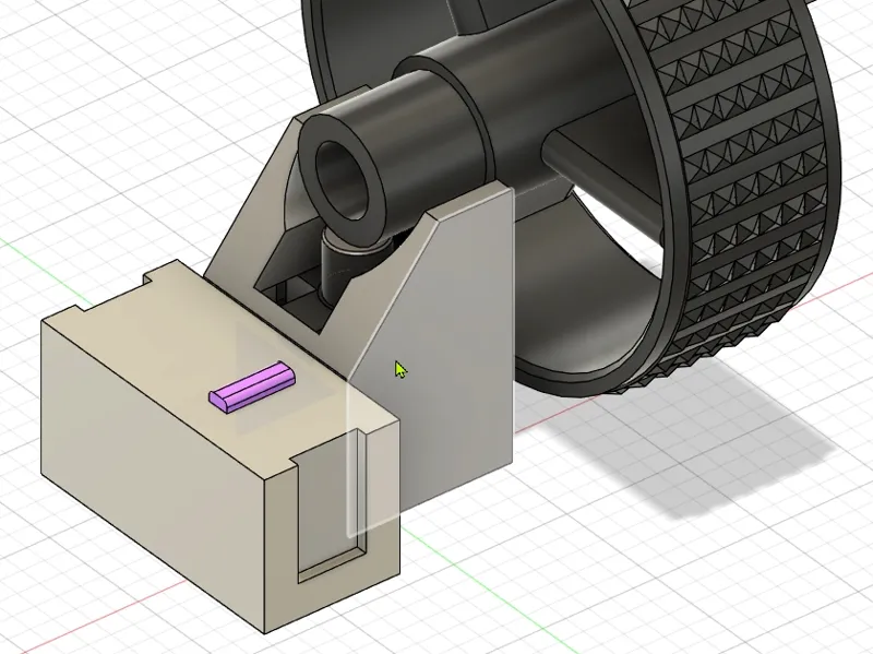 Scroll Wheel holder 
