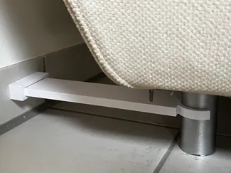 Sofa Abstandshalter mit Wand-Druckverteiler