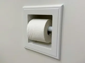 Toilet Paper Holder Niche