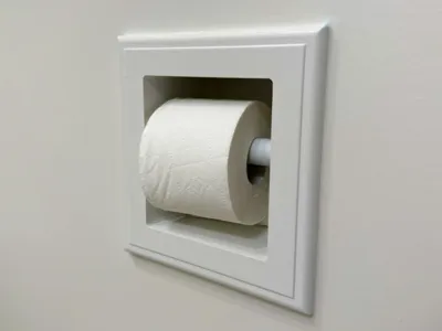 Toilet Paper Holder Niche