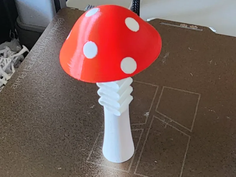 Spring Mushroom Toy
