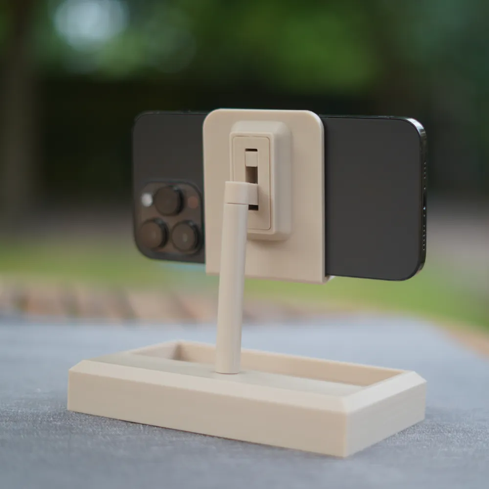 Phone Stand Angle adjustable - Free 3D Print Model - MakerWorld