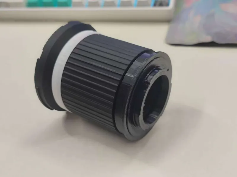 Machine Vision Lens 尼康F 卡口 工业线扫镜头，酒红镜头改装套件