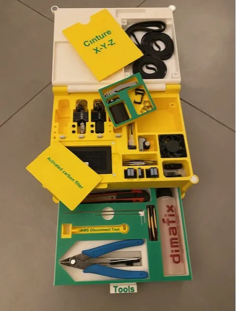 BOX Tools end spare parts P1s-P1p-X1