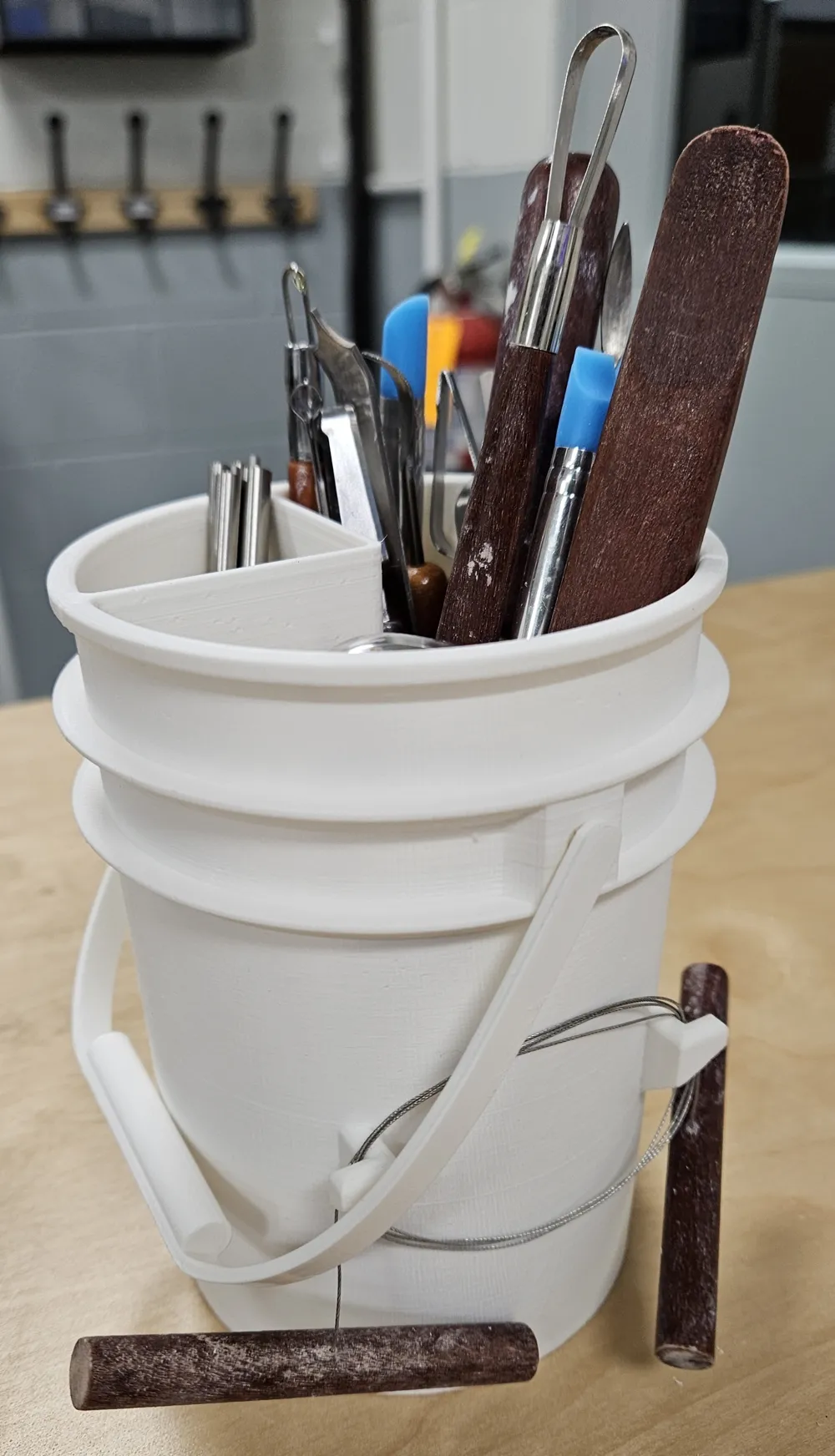 Pottery Ribs Mini Bucket - Free 3D Print Model - MakerWorld