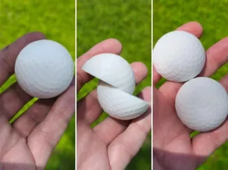 Realistc golf ball magnet fidget