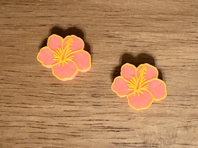 Hibiscus Flower Stud Earring