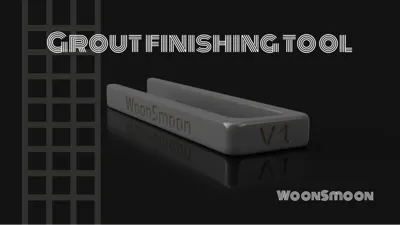Grout finishing tool