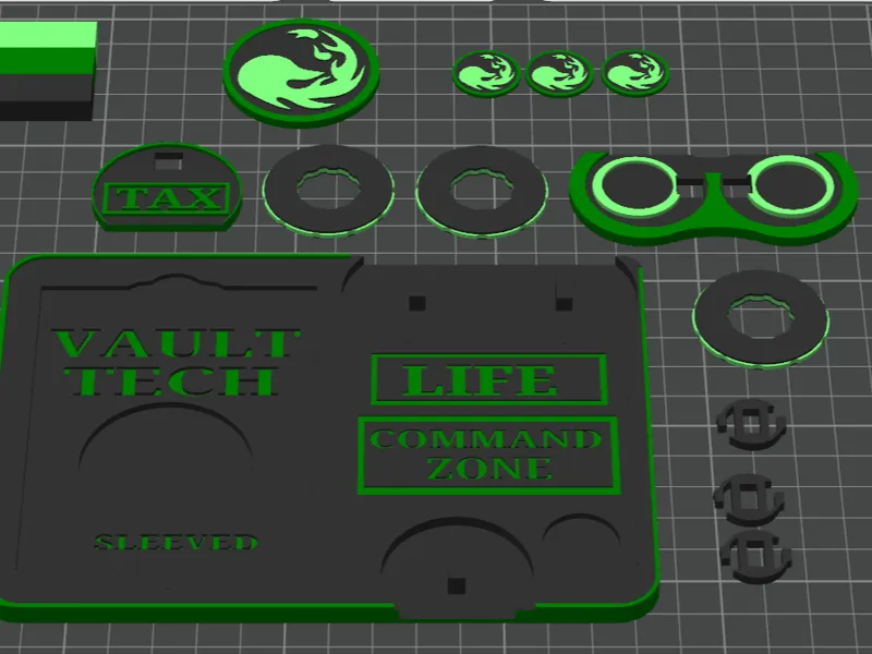 command zone plate mountain theme