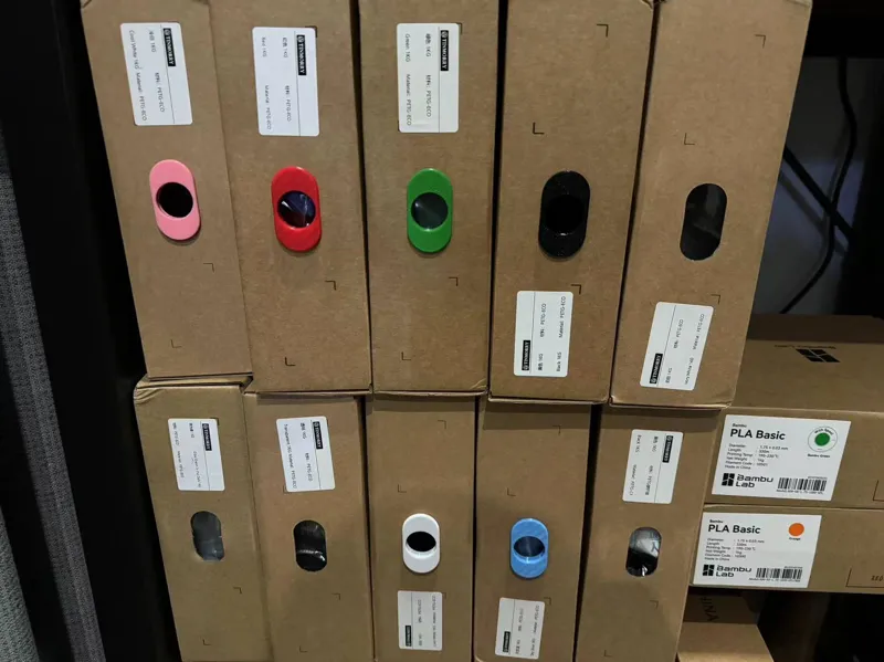 Reusable Tinmorry Filament Labels 天瑞耗材彩色标签