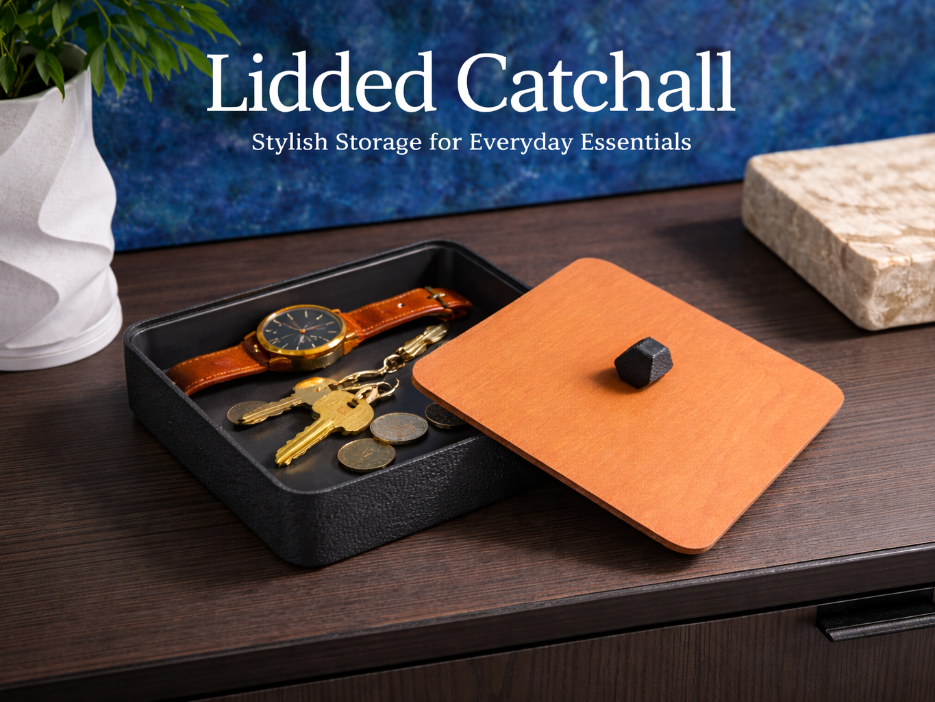Lidded Storage Tray