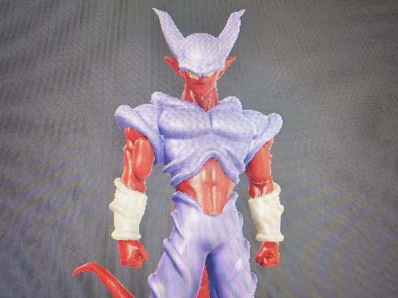 Action Figure Janemba Dragon Ball Z  Monocromatico