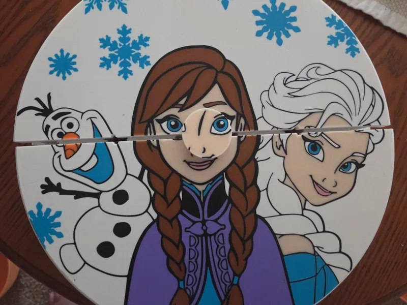 3DTMT Anna Elsa & Olaf Wheel