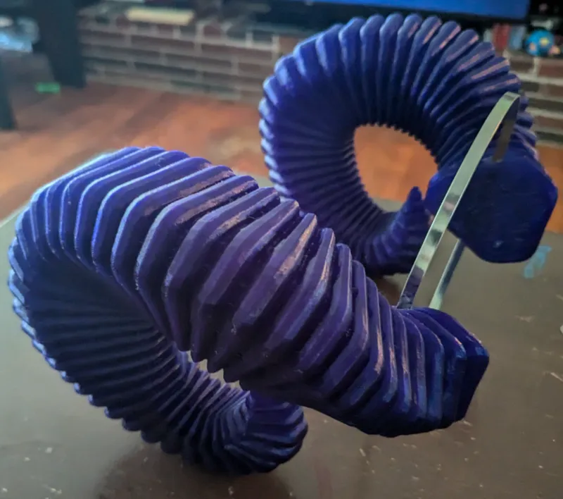 Cosplay Ram Horns [Requires 5mm headband]